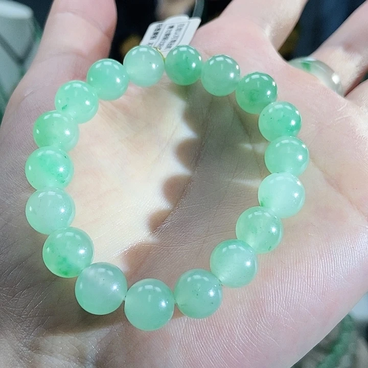 石英质玉手串未镶嵌天然A货非洲翠珠串