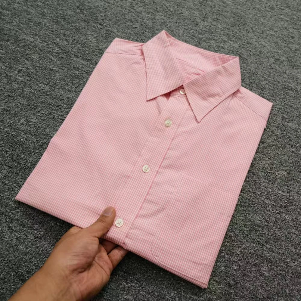 （心语）长袖水洗成人宽松型长款尖领衬衫条纹时尚轻奢polo男士上衣