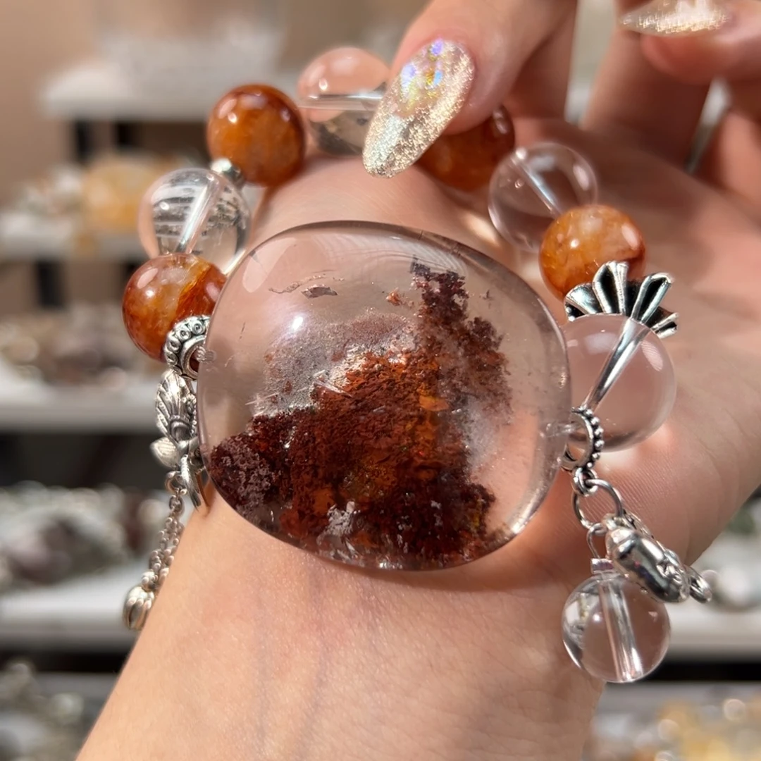 水晶手链合金T***k手串