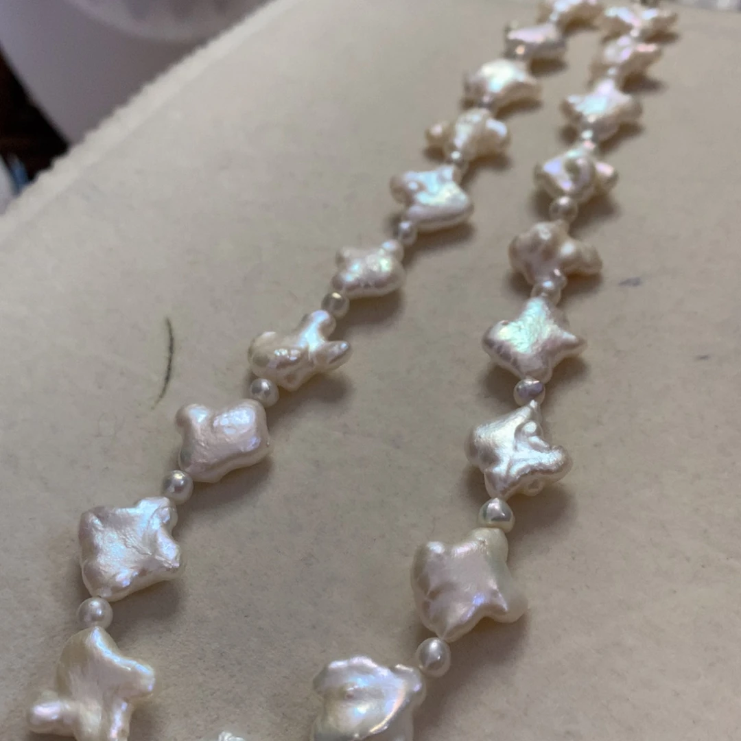 手绳钛钢淡水珍珠