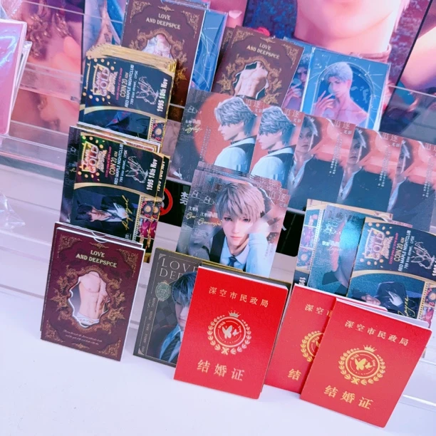 【复活pi老师的】怦然心动第二弹银卡纸  恋与深空二次元周边盲盒