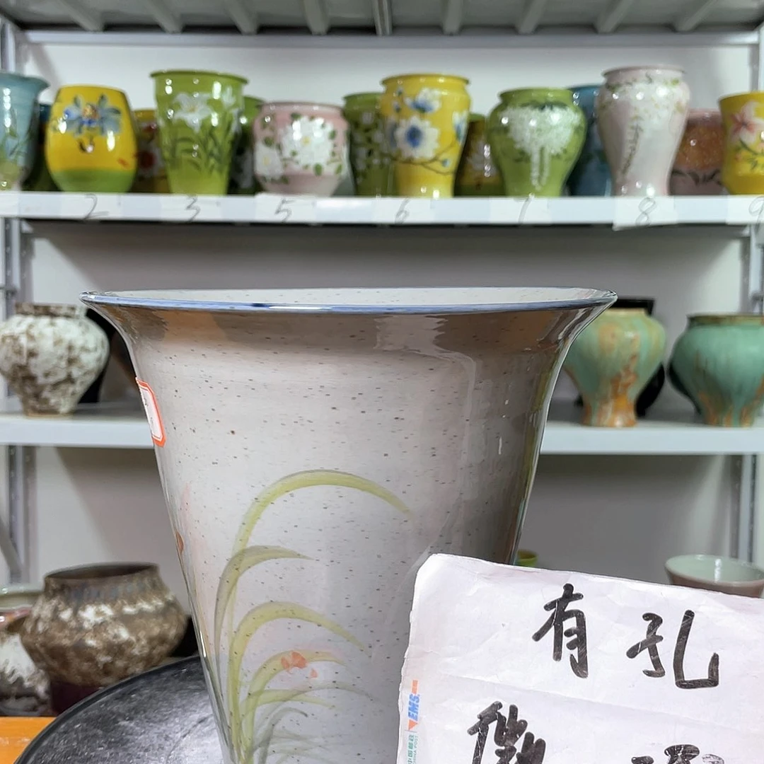 景德镇陶瓷花盆花器暇256