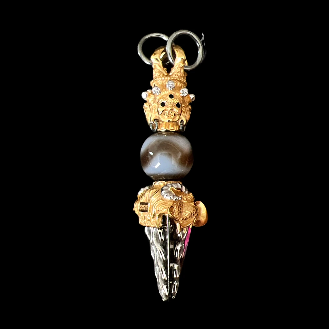 吊坠925银 3860-银吊坠（金刚撅）多样性发一.