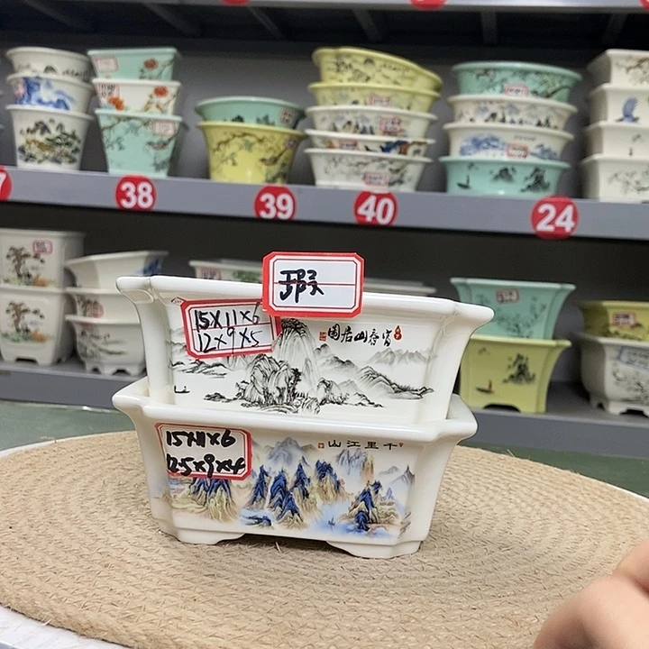 紫砂紫砂花盆5213