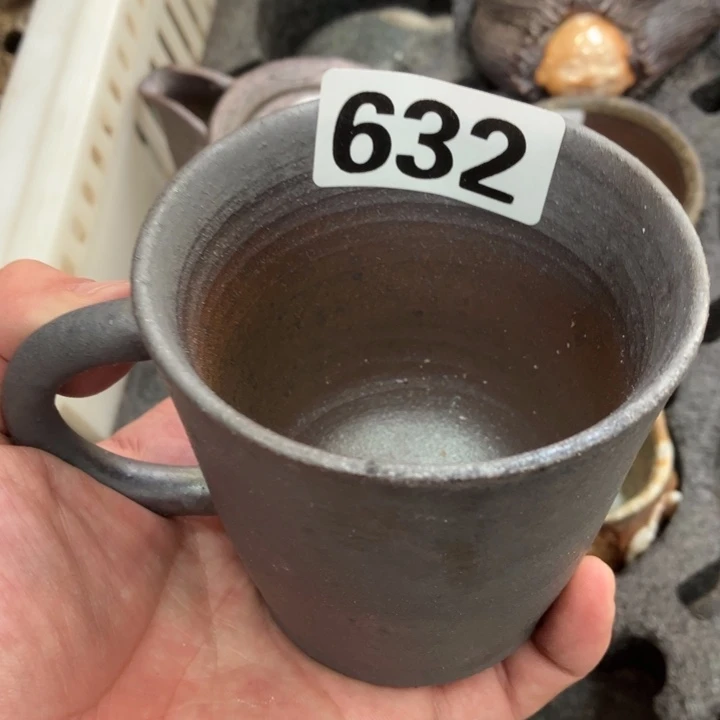 柴烧茶具茶杯大放漏