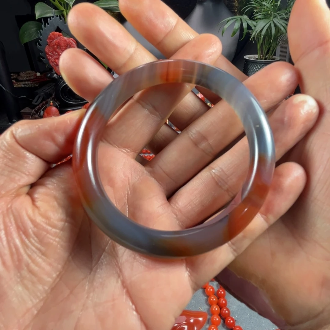 南红玛瑙手链未镶嵌琥*宫