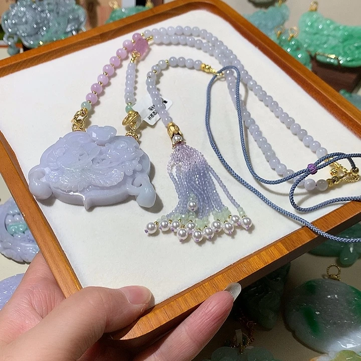 颈饰未镶嵌翡翠翡翠吊坠
