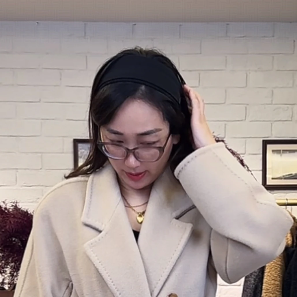 发带百搭服帖软边复古