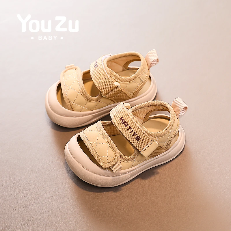 宝宝凉鞋百搭运动橡胶防滑透气夏季1一3岁女婴儿男小童机能学步鞋