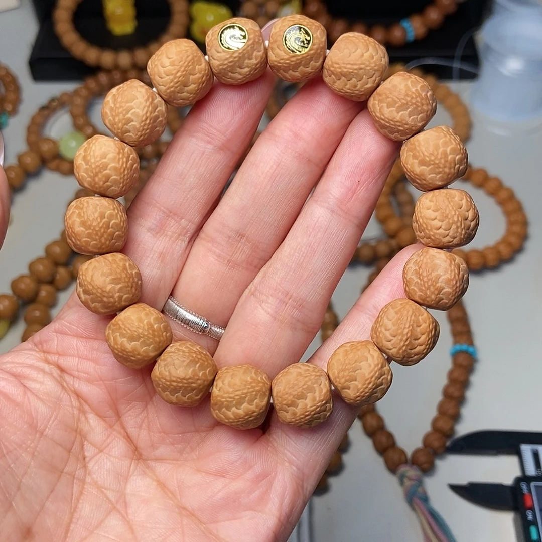 手串猴头核桃猴头巨蟒灵蛇尺寸14左右