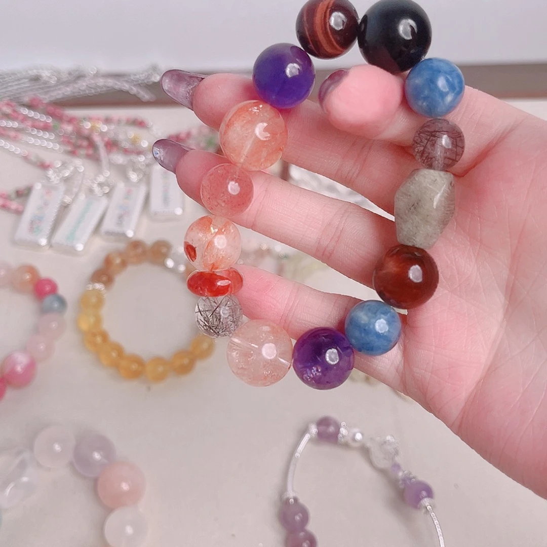 水晶手链未镶嵌设计