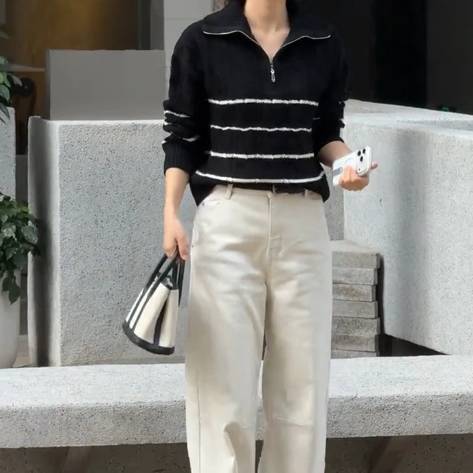 新款时尚洋气精品百搭女装F4746