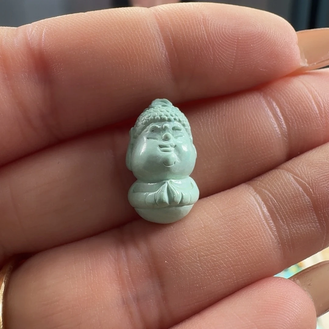 绿松石未镶嵌颈饰