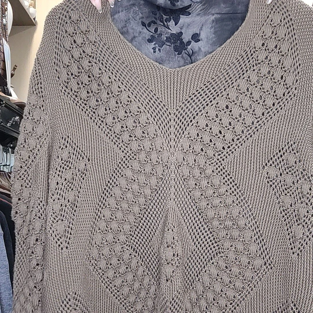 尼珍同款  针织衫的短款毛衣百搭款