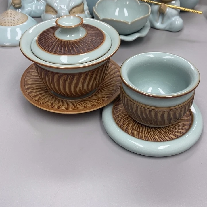 瓷男*天青色重工赵琳老师三件套