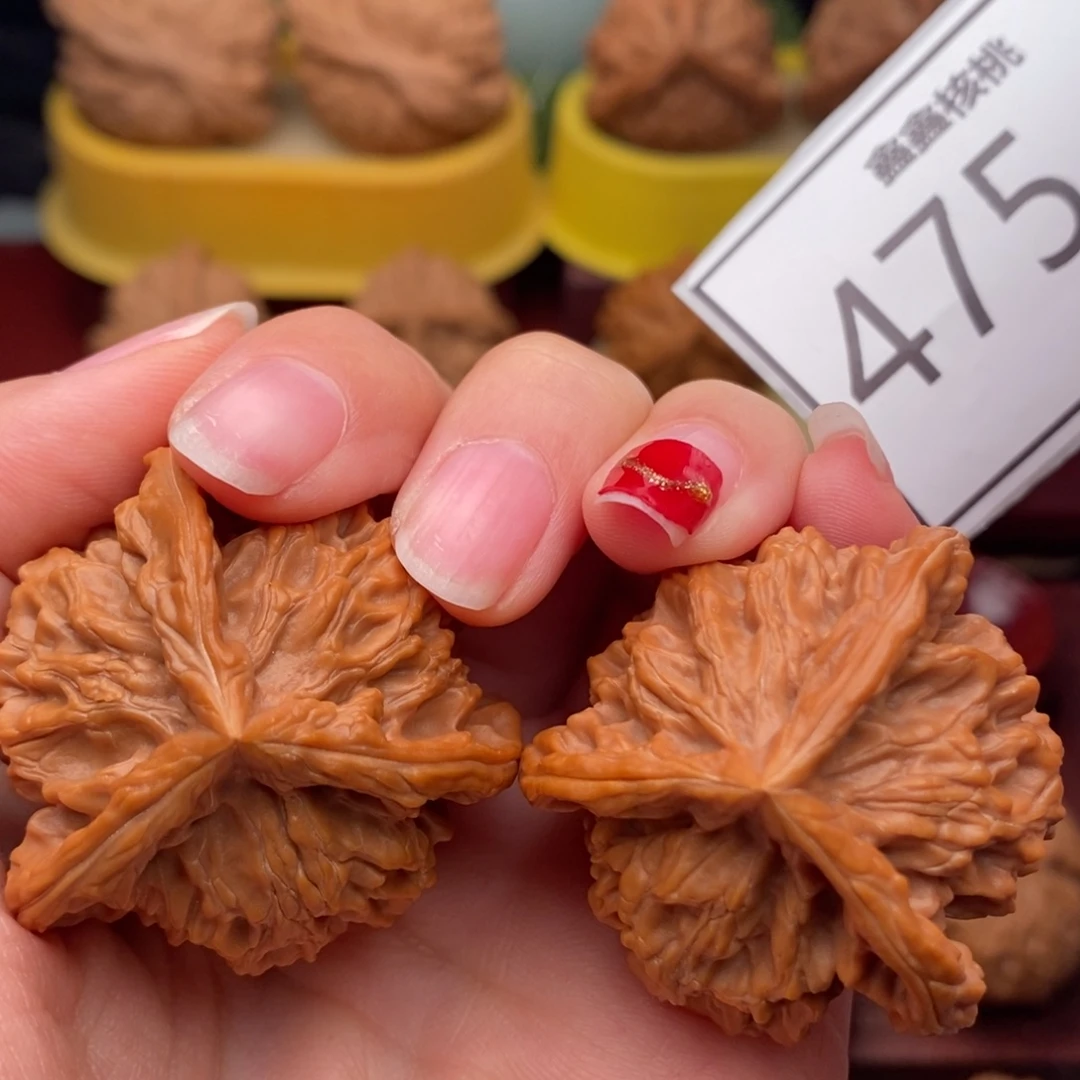 桃核把件盘山奔39……