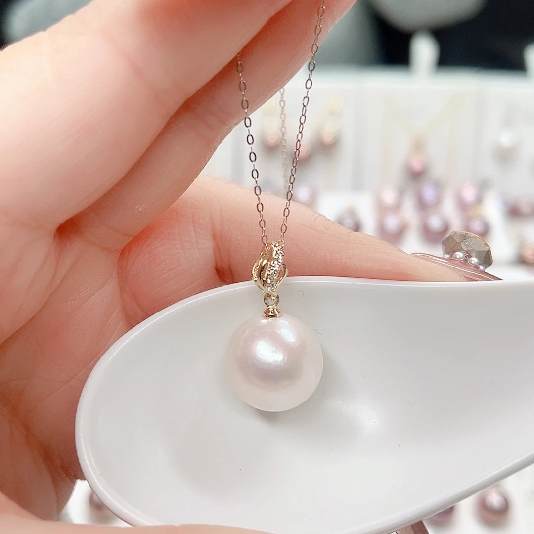 淡水珍珠合金吊坠(赠链)