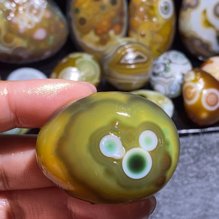 玛瑙/玉髓未镶嵌吊坠(不含链)165