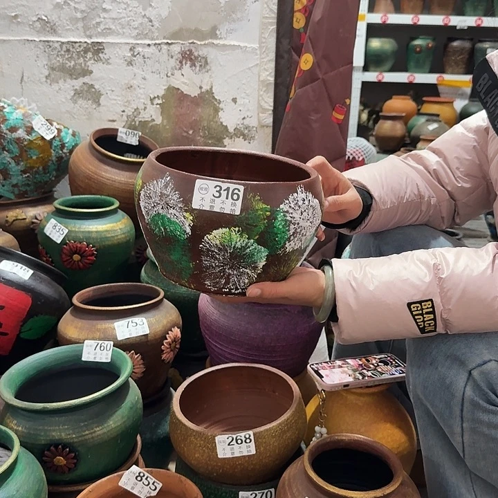 彩绘316高度13口径20