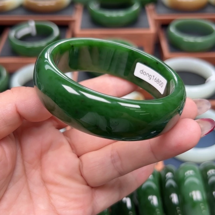 未镶嵌手镯和田玉（碧玉）5960圈口