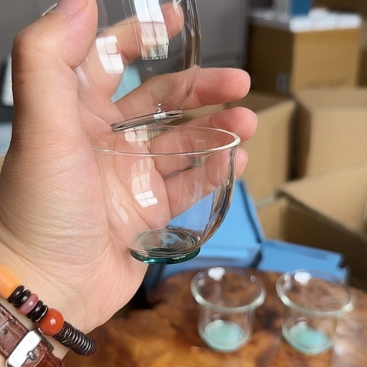 309发2微瑕高硼硅玻璃墨绿底
