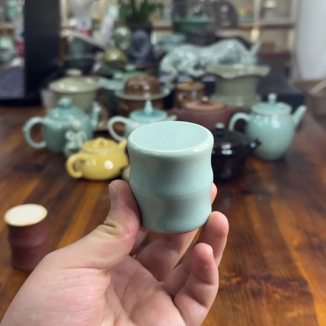 小仲龙泉青瓷微瑕8608