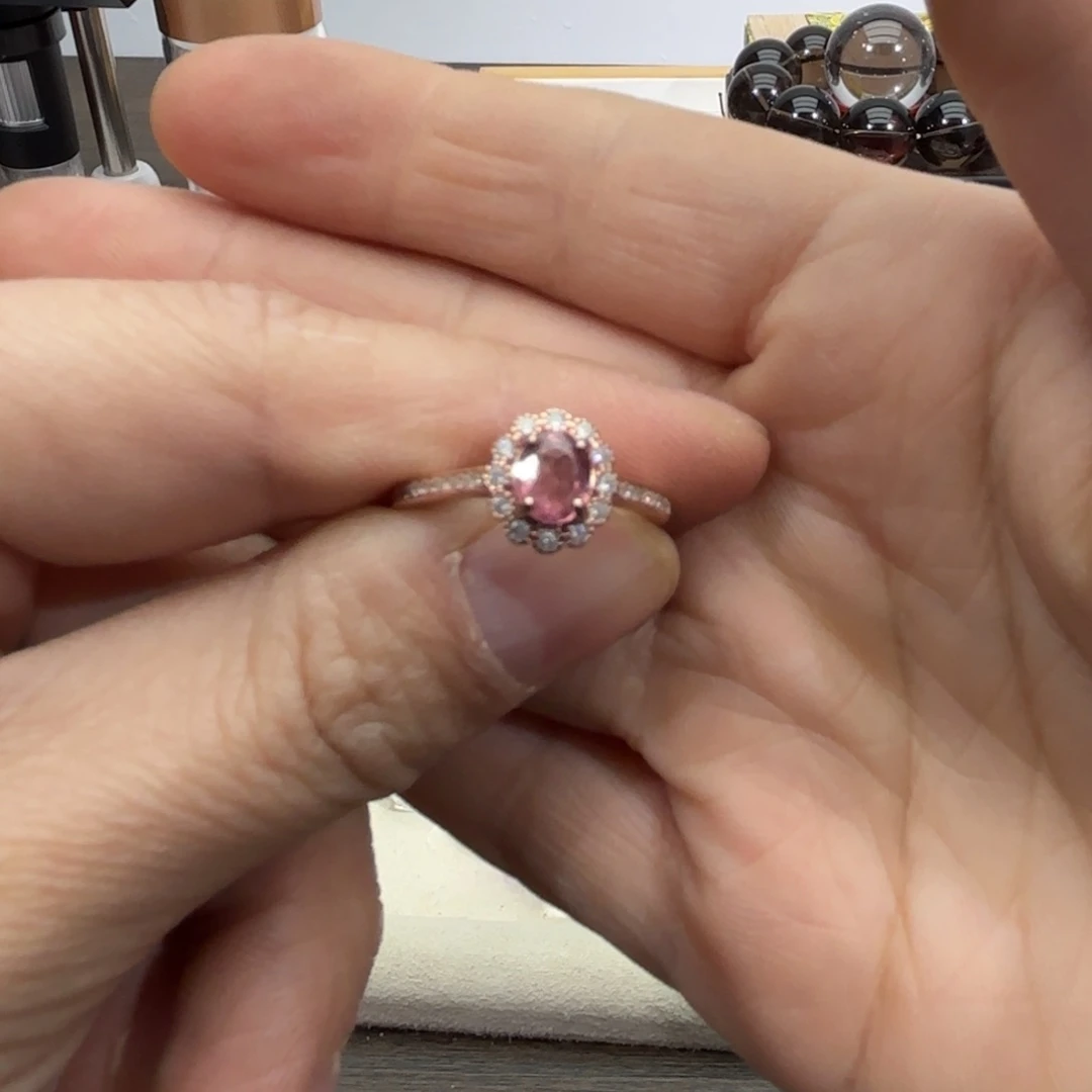 未镶嵌手链水晶小**了戒指