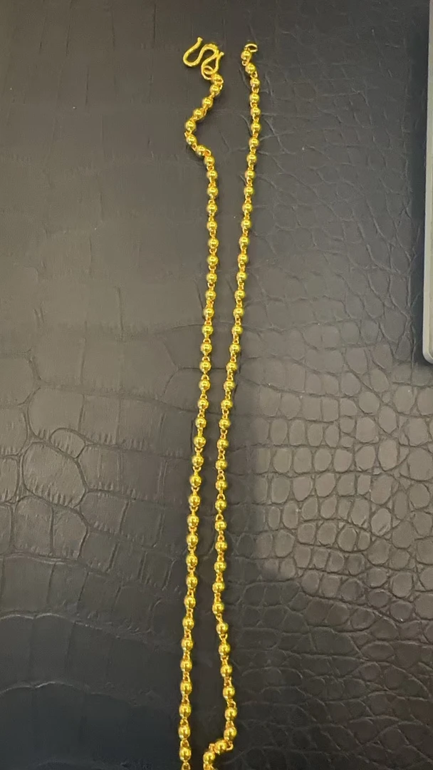 项链  D197【私人定制】时尚百搭珠珠项链