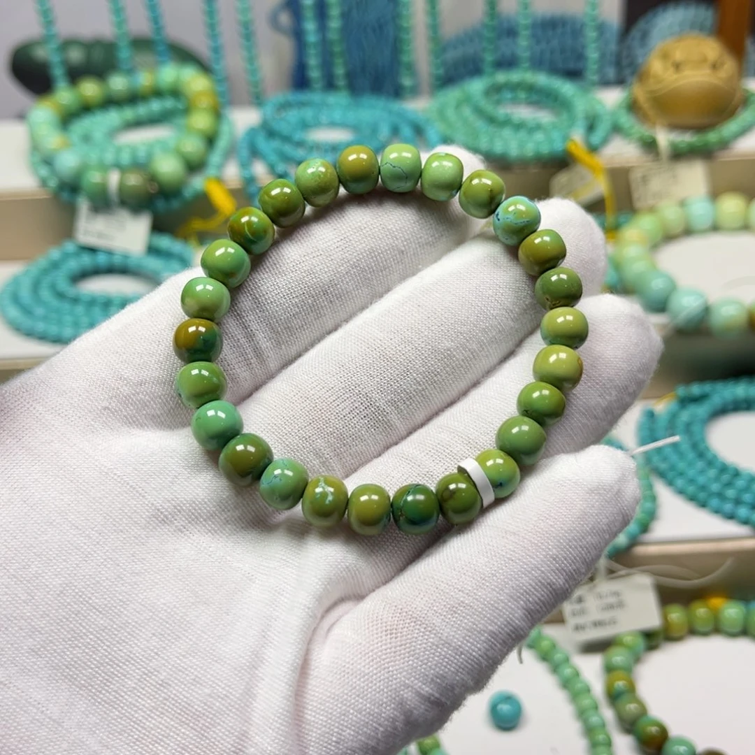 绿松石未镶嵌手链