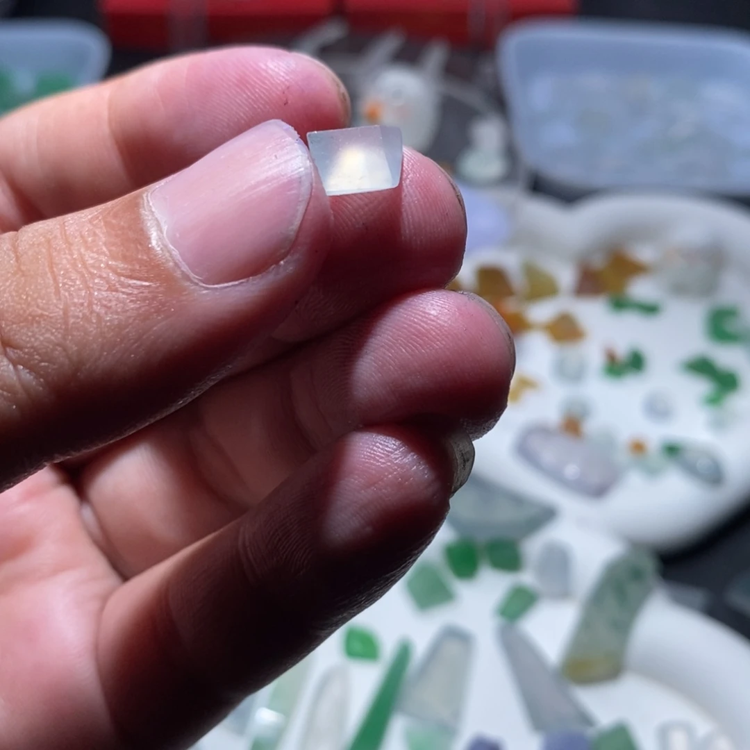 定制翡翠未镶嵌切割 蛋面材料