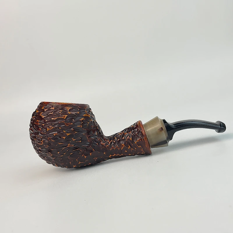 手工雕刻石楠木烟斗老式男士礼物