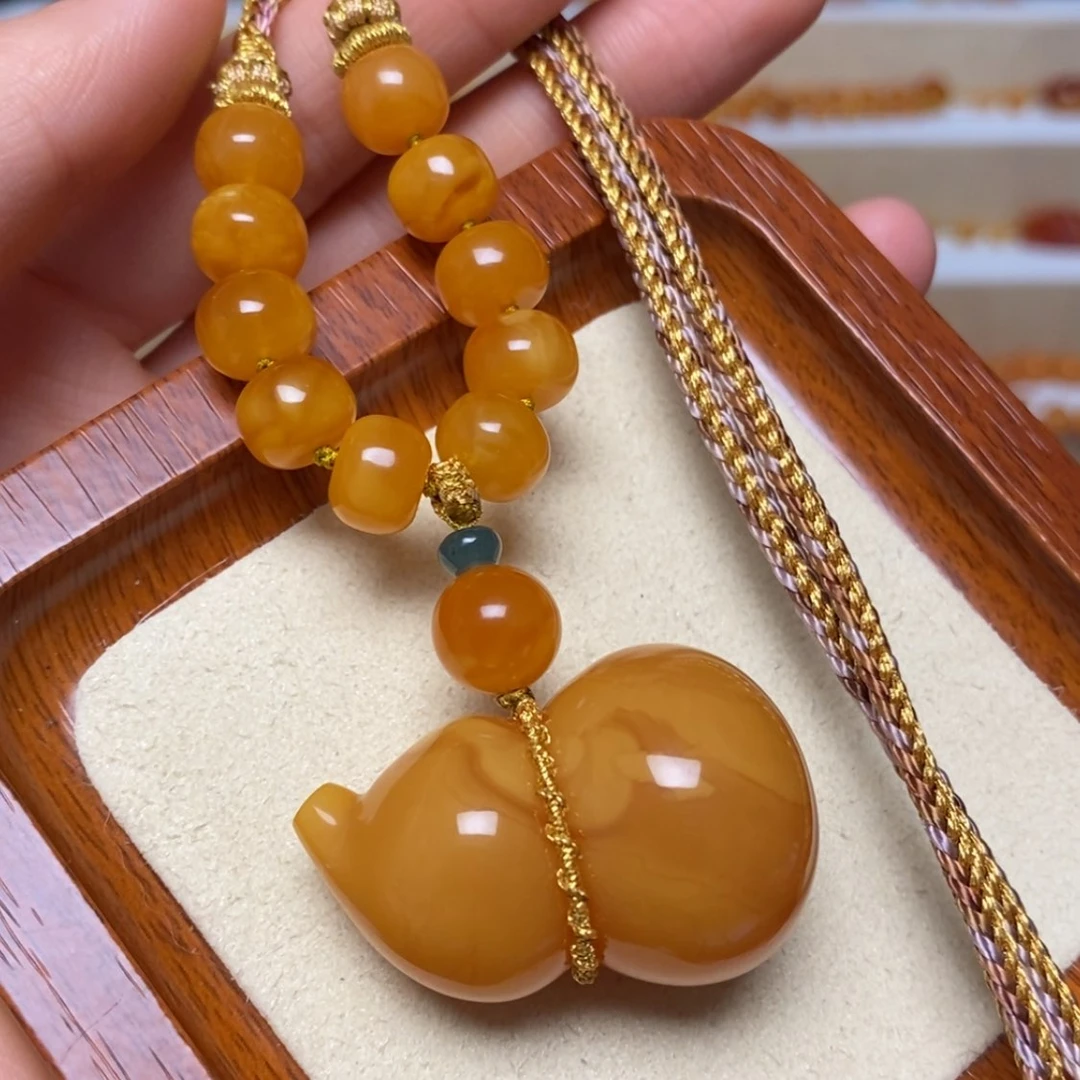 【闪购商品】未镶嵌颈饰蜜蜡项链
