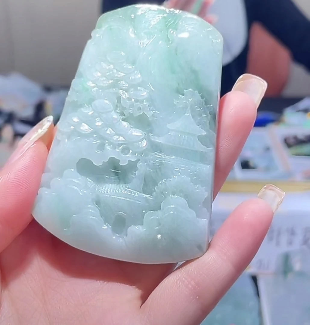 天然缅甸翡翠A货