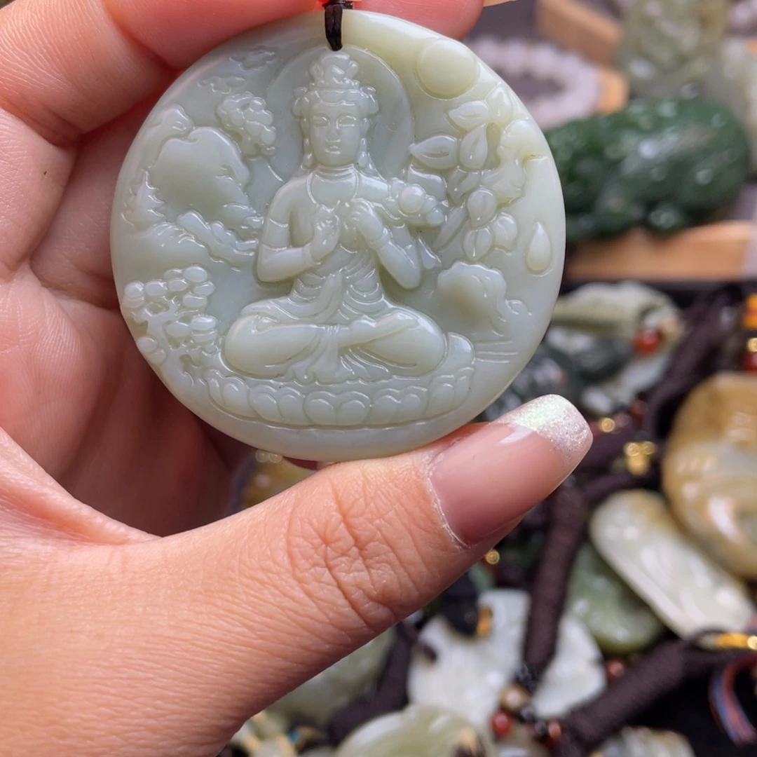 和田玉颈饰未镶嵌