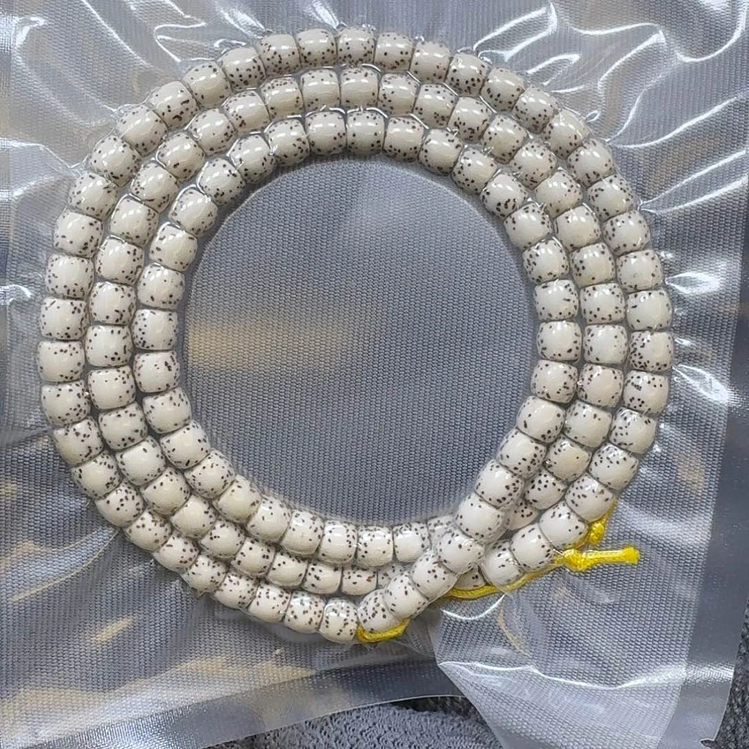 星月菩提手串8*7原生态大留白直切