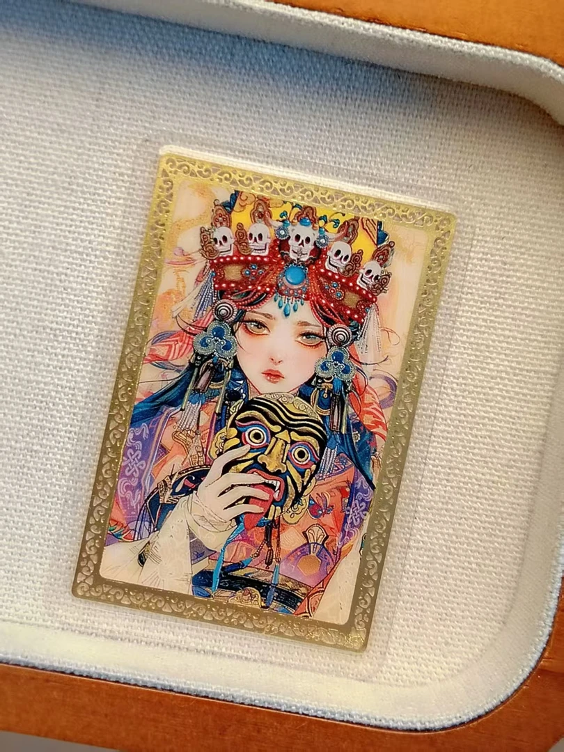 〖福利〗唐卡手机背卡 扎基拉姆大黑天药师佛五爷系列