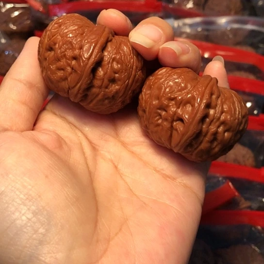 7***7文玩核桃吊坠元宝43