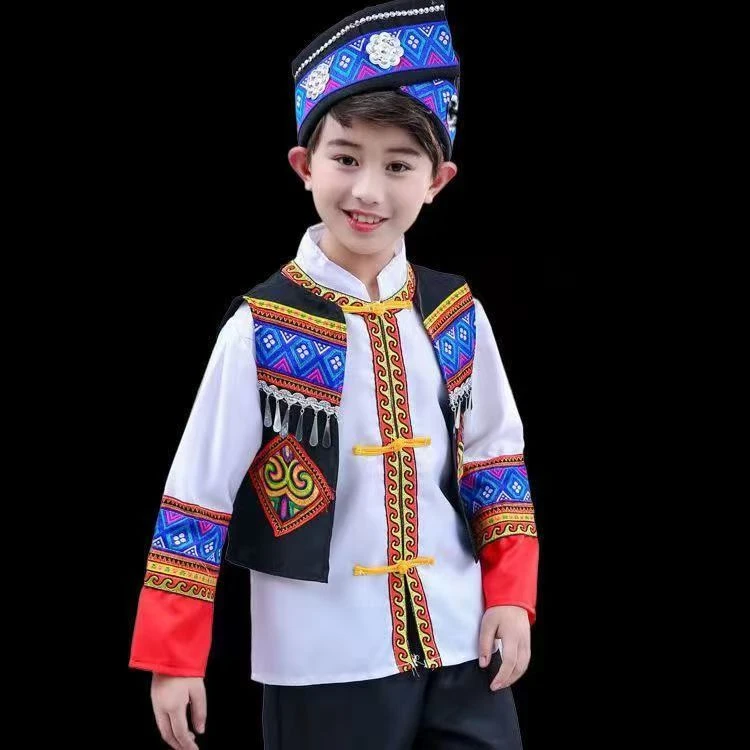 009号  三月三男童壮族民族服演出服优惠