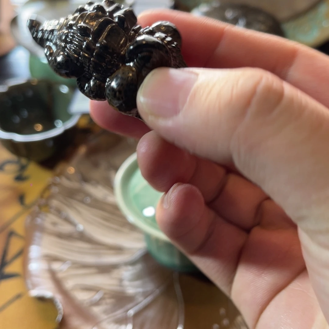 迎***阵手工艺品琉璃龙泉青瓷鳄鱼