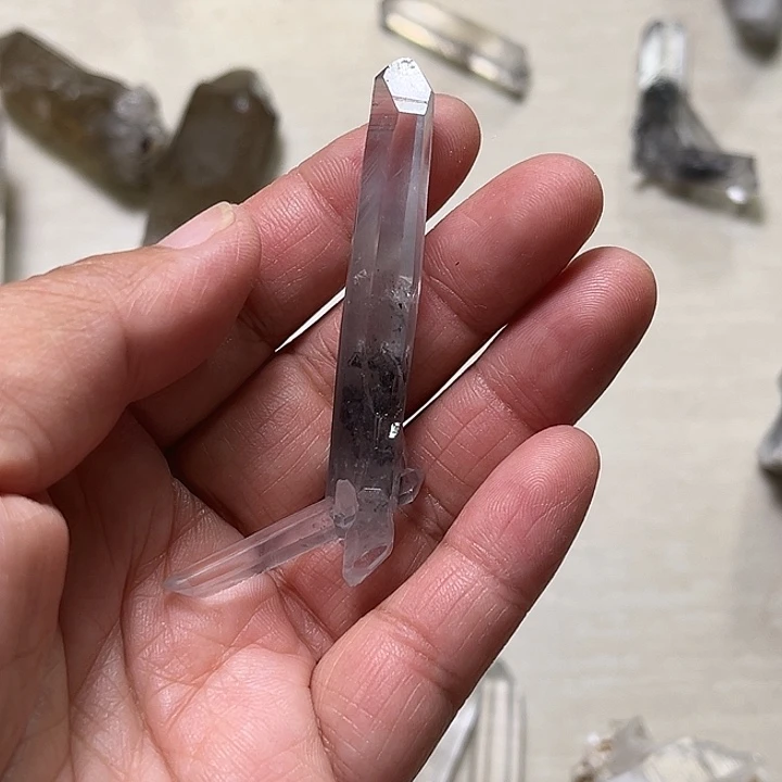 白***夏未镶嵌珠宝半成品水晶