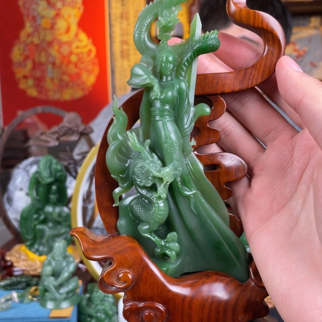 和田玉未镶嵌摆件