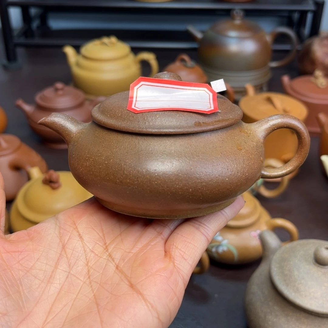 我****紫砂茶壶手工制作原矿紫砂