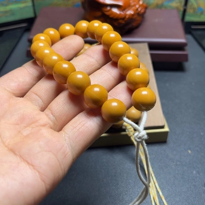 橄榄核手串/手链猴头光珠手串