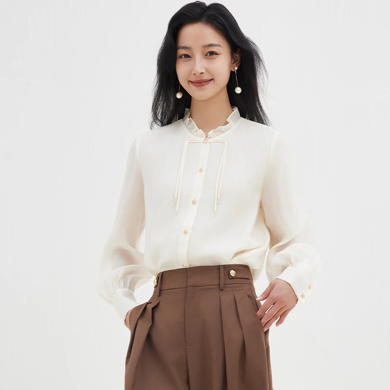 佳人衬衫秋季新款J432151