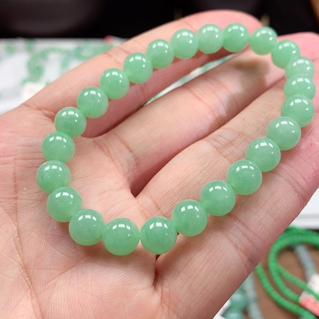 未镶嵌手链翡翠翡翠