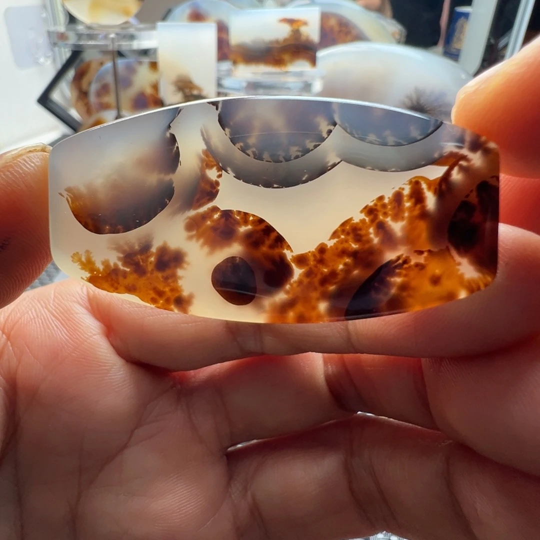 未镶嵌玛瑙/玉髓珠宝奇石