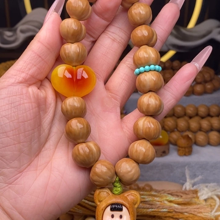皮质非金属15尺寸屁桃手持