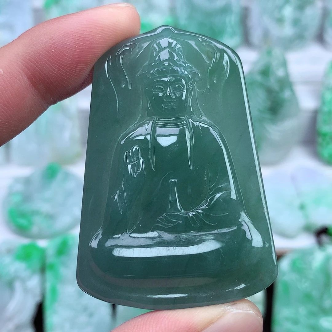 翡翠未镶嵌颈饰翡翠吊坠