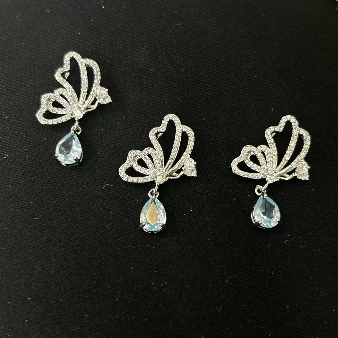 托帕石蝴蝶吊坠*（多样性发一件）