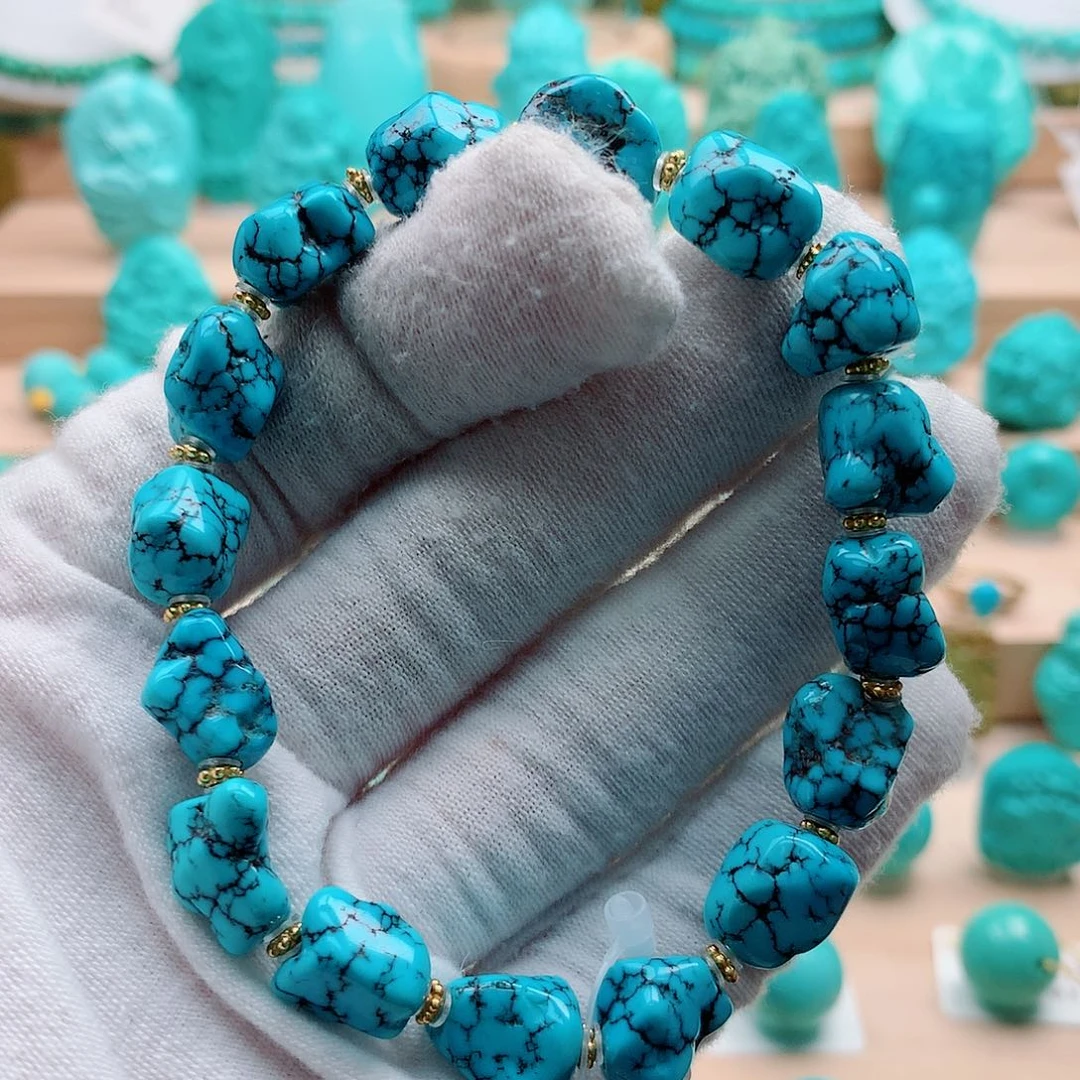 绿松石未镶嵌配饰